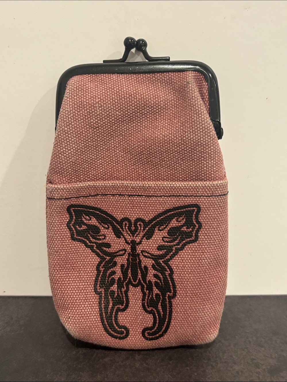 Smokezilla Canvas Cigarette Pouch / Kiss-Lock Tech Case